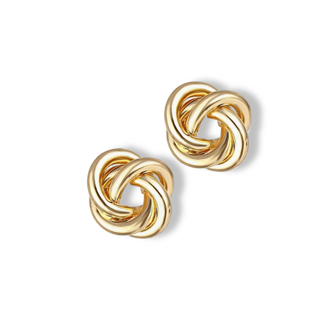 Twisted Stud Earrings