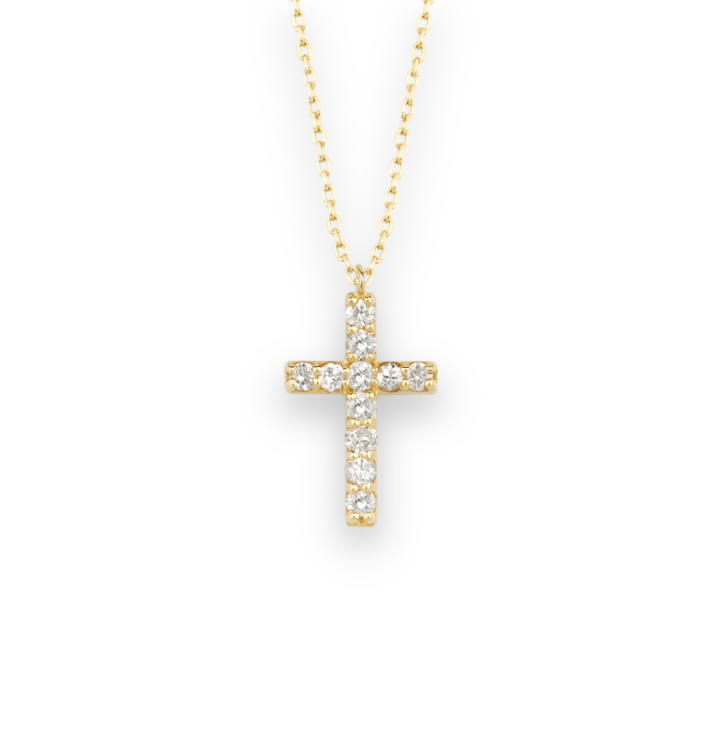 Gold Cross Necklace