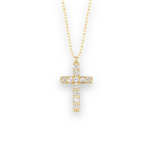 Gold Cross Necklace