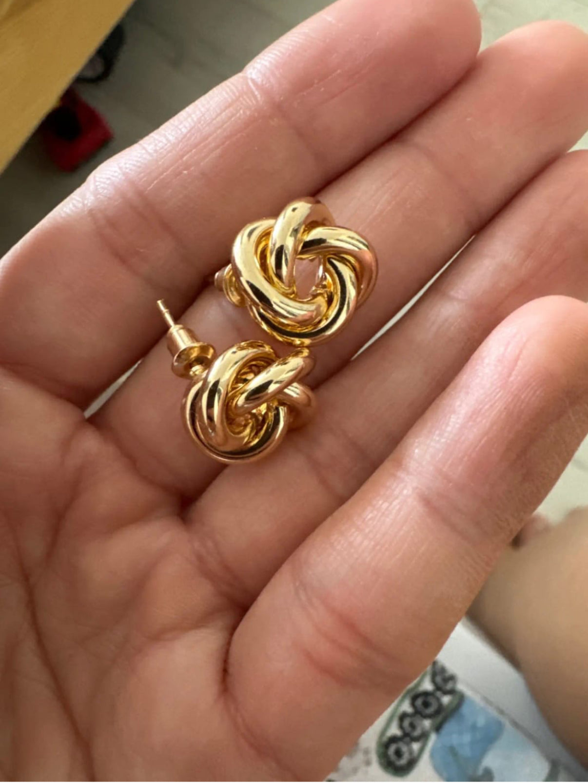 Twisted Stud Earrings