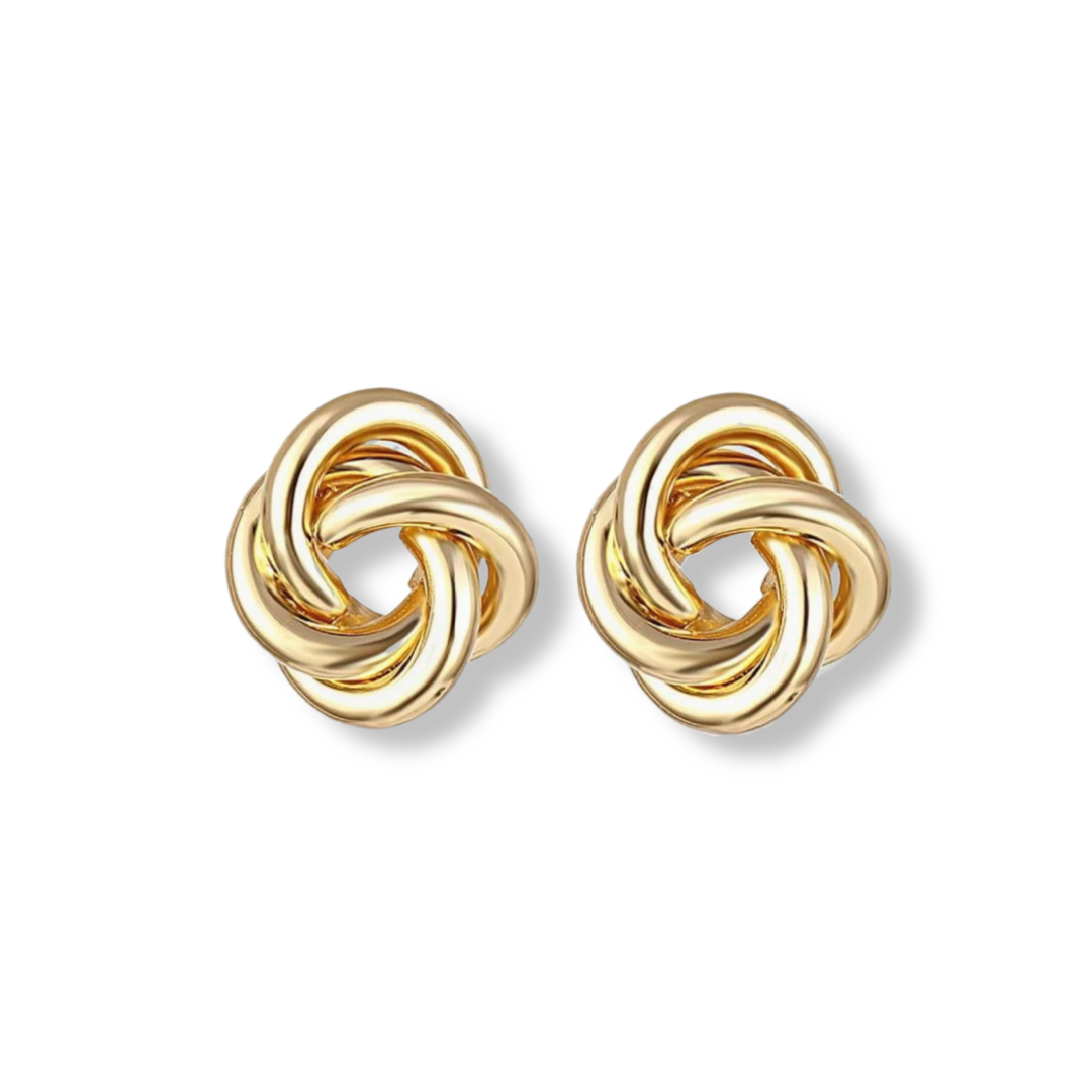 Twisted Stud Earrings