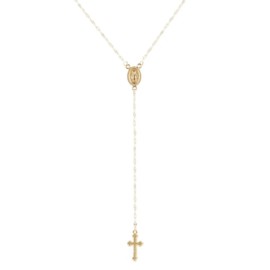 Long Cross Necklace