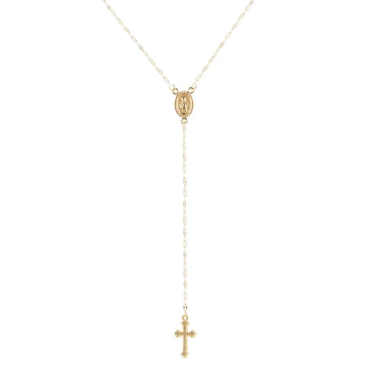 Long Cross Necklace