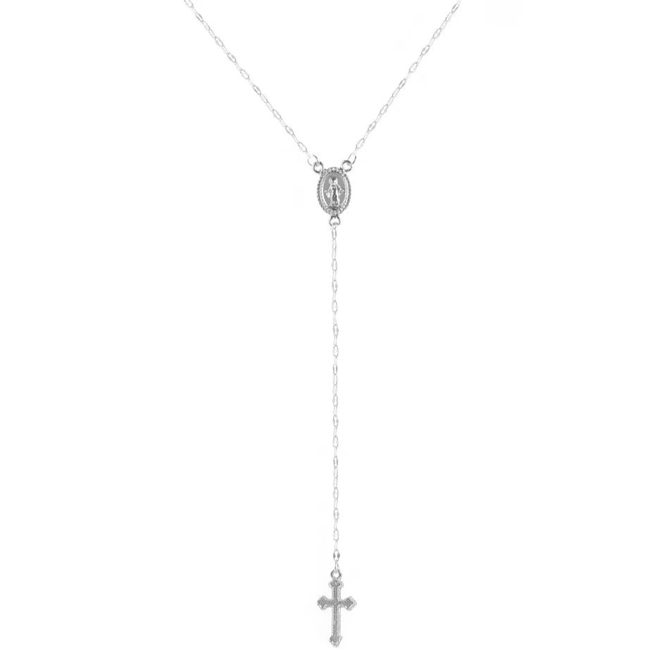 Long Cross Necklace