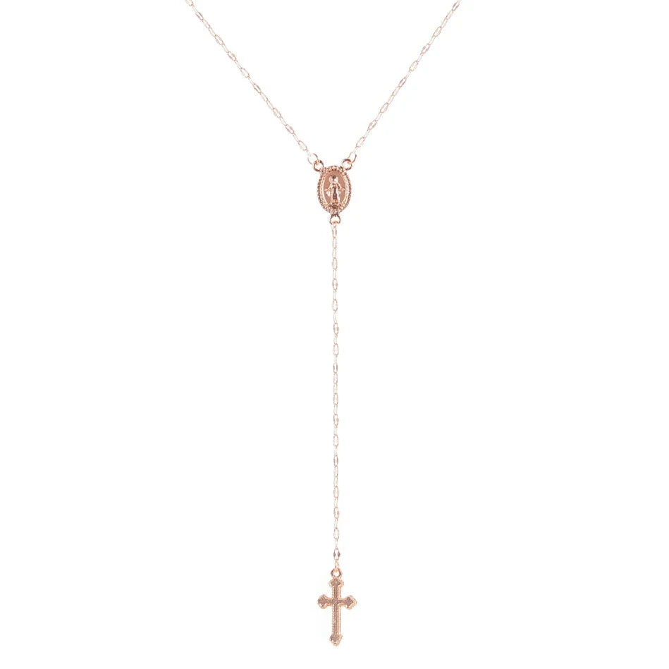 Long Cross Necklace