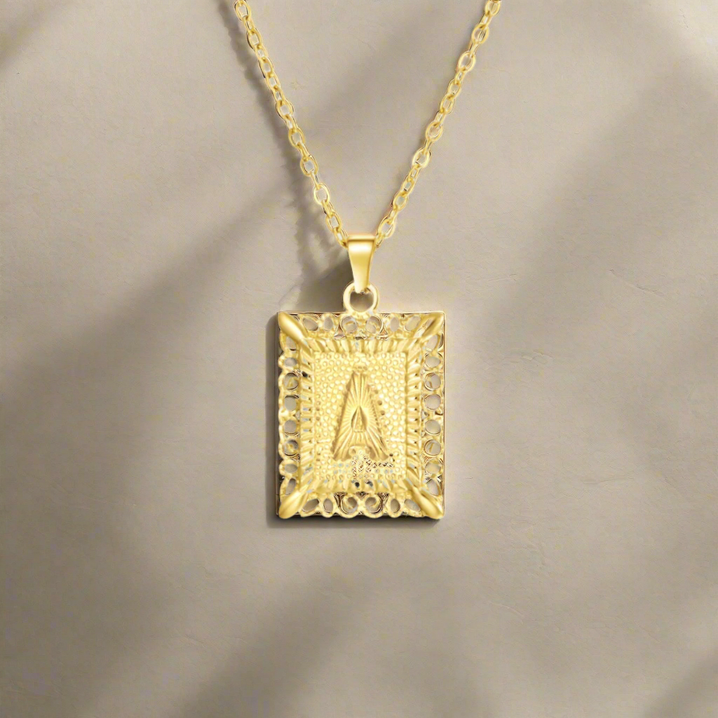 Initial Pendant Necklace