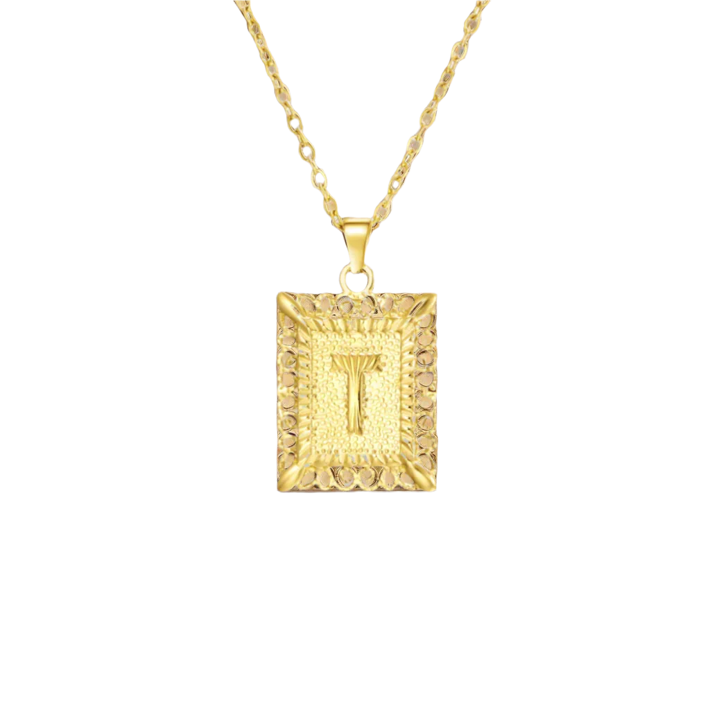 Initial Pendant Necklace