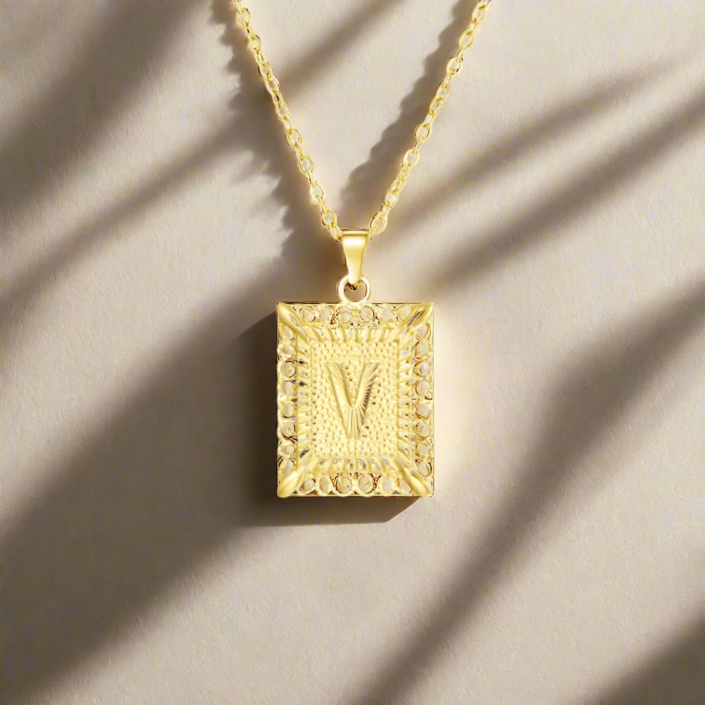 Initial Pendant Necklace