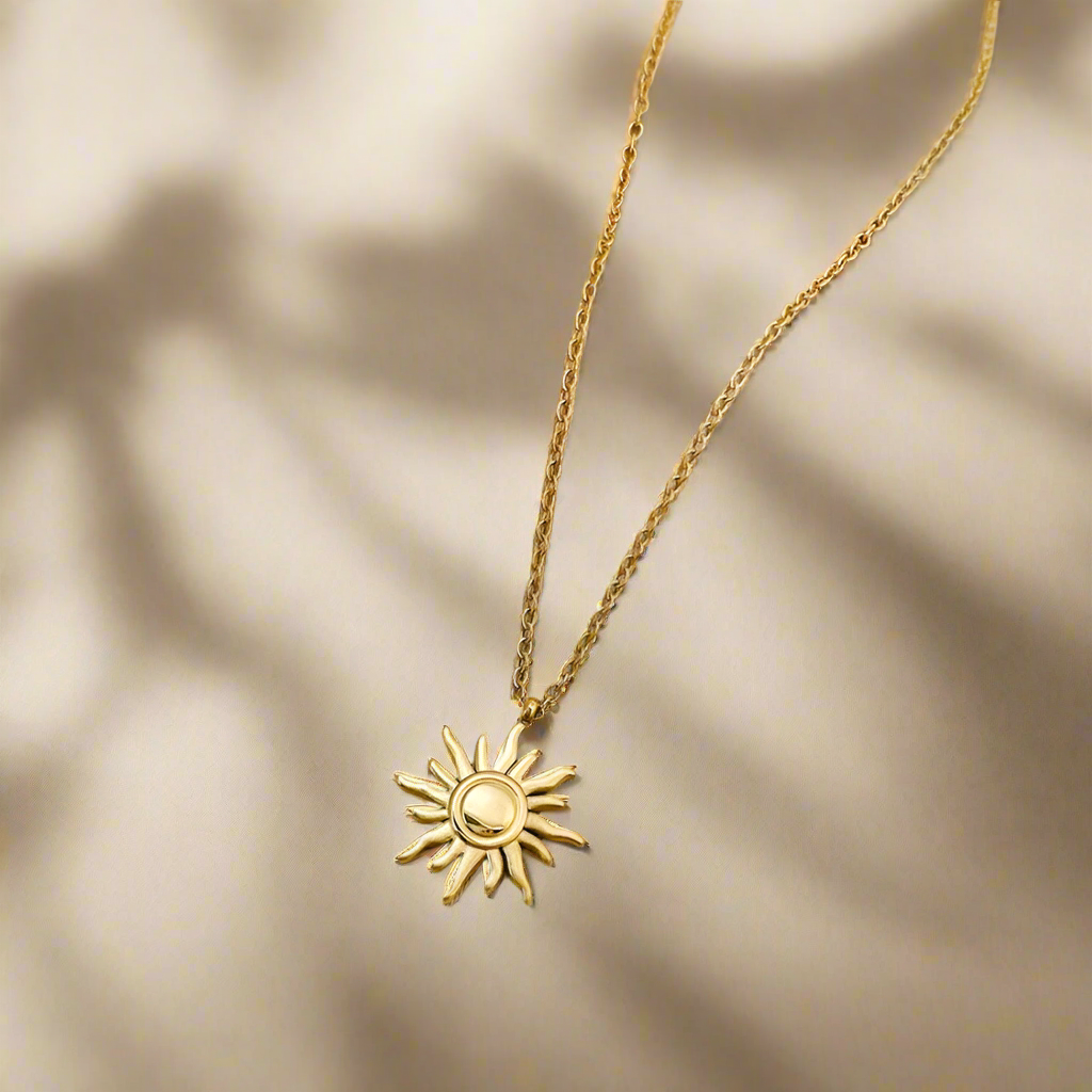 Golden Sun Necklace