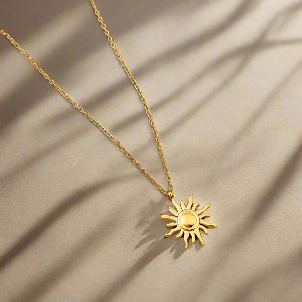 Golden Sun Necklace